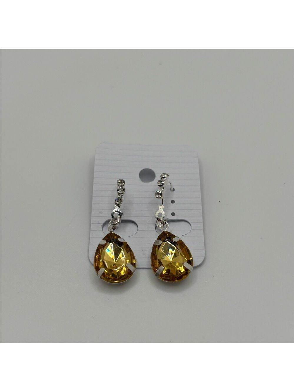 Elegant Gold and Silver Drop Earrings